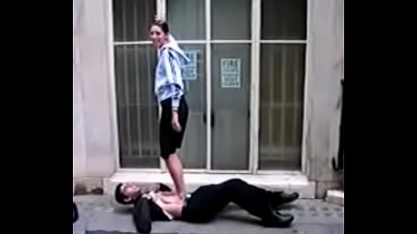 Girl from J'burg Public Trample in Camden