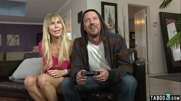 Big boobed MILF mother in law fucked in the ass by a big cock