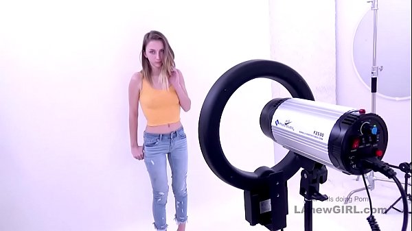 New sexy 21yo Blonde gets fucked during modeling audition