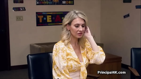 Fat cock is waiting for her in the office  