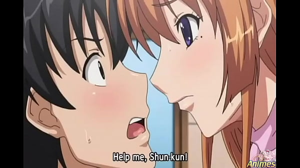 Hentai guy harem with three hot girls  