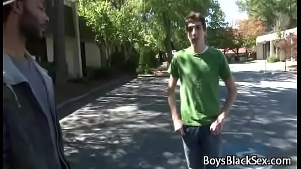 BlacksOnBoys - Gay Hardcore Interracial Fuck 05