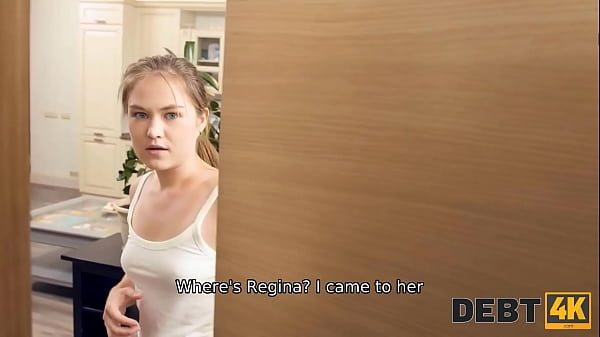 DEBT4k. Innocent borrower pays debt by arranging group sex for lender 