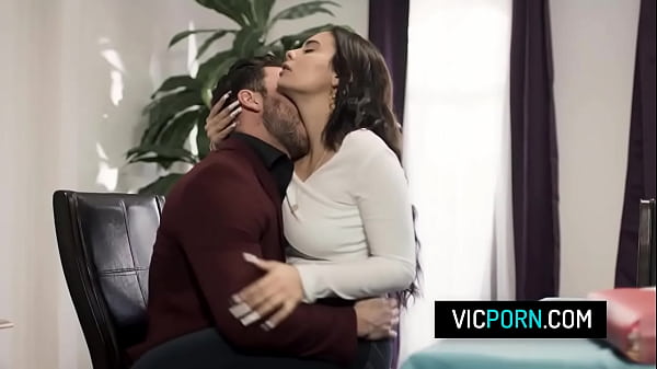 Horny accountant has sex with his milf client and his milf housewife waits to be rough fucked