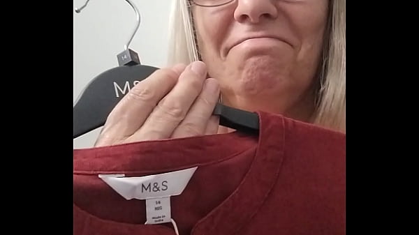 Naked in the store, what did I do next?