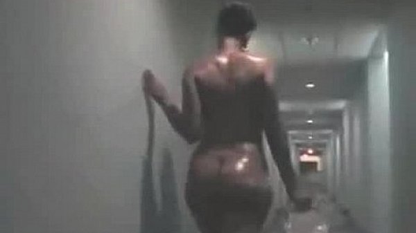 Booty Walking in Hotel Tease