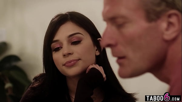 Latin step daughter cutie Aria Valencia acted as his wife and then this happened  