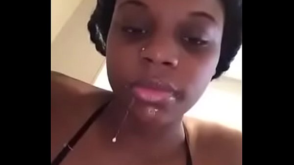 She gives me a slopy blowjob