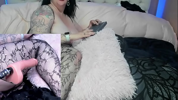 Sexy milf lana licious gets fucked by her fans on her cam show, she takes all 9 inches nice and deep into her wet milf pussy and moans with enjoyment. curvy bbw lana-licious  