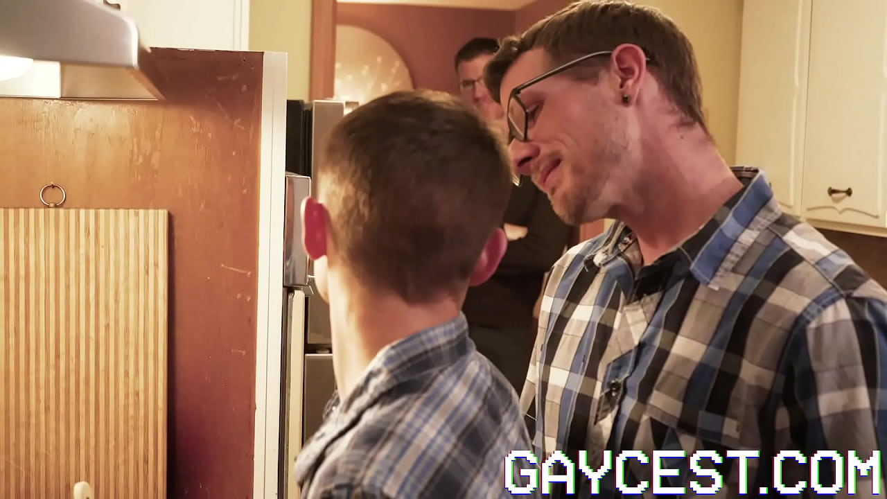 Tiny twink fucked by his daddies friend