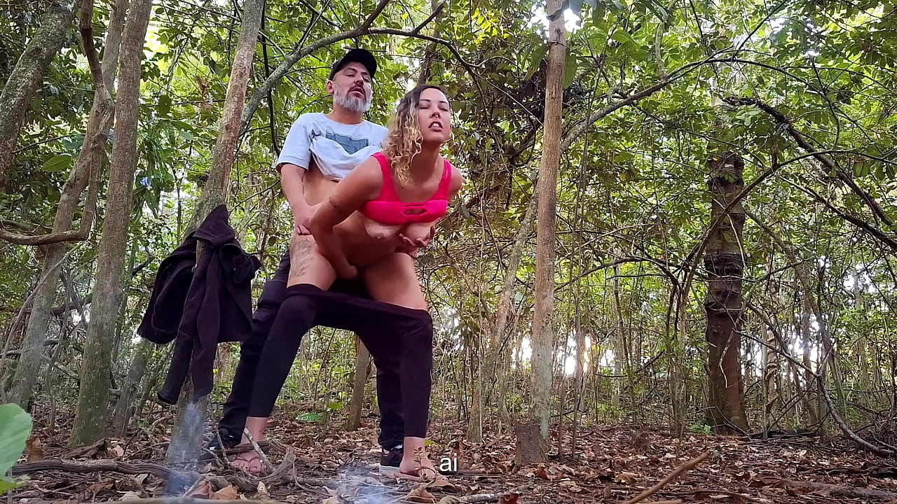 Met a country girl on the street and took her to the woods.