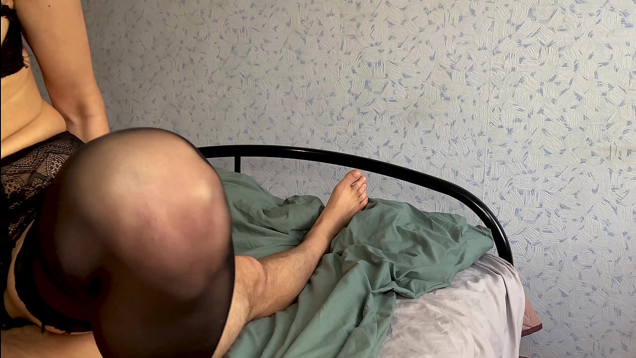 wife cheating on him with lover's fat cock