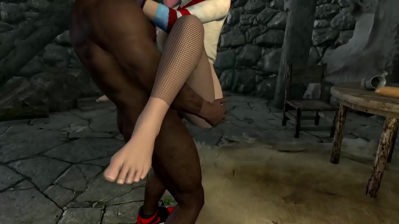 DC Whore Harley Quinn Big Black Cock