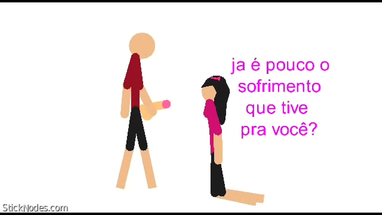 Stick fuck animation