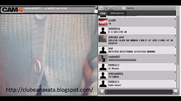 Ana Xata Exibi&ccedil;&atilde;o na Webcam