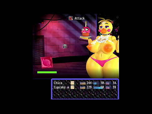 Chica Hot Model In a Five nights at fuckboys fangame!