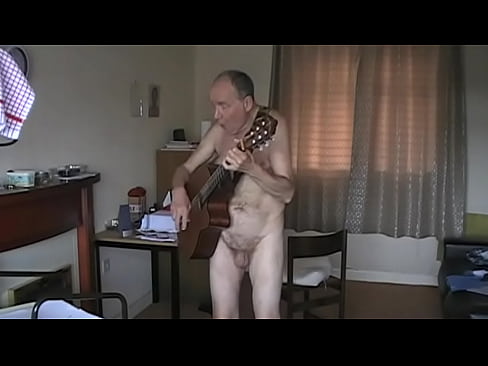 Jimmy Benido stripping naked and performing one of his g compositions