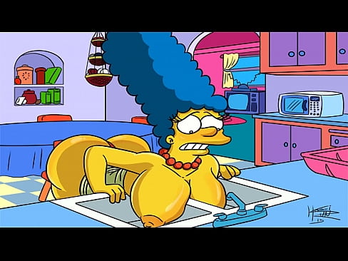 The Simpsons Hentai - Marge Sexy (GIF)