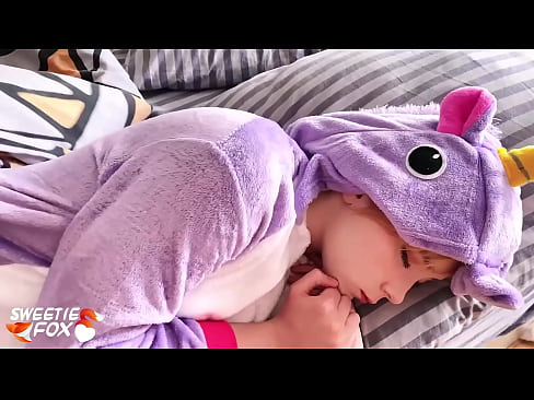 Teen in the Kigurumi Suck and Hardcore Sex after Waking Up POV - Cum on Face  Teen in the Kigurumi Suck and Hardcore Sex after Waking Up POV - Cum on Face