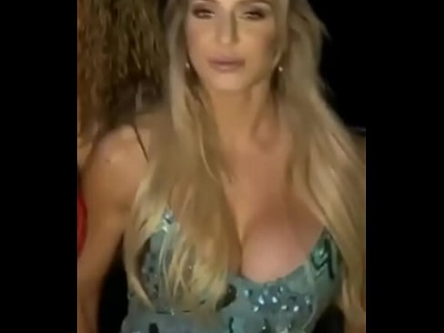 Charlotte Flair Dancing With Her Amazing Tits In A Dress