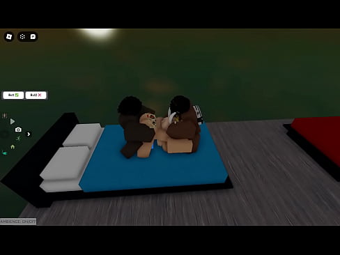 Blonde nasty roblox whore threesome with BBC