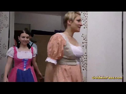 german lederhosen fuck party orgy