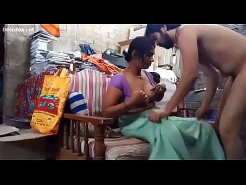 Desi wife with hubby.