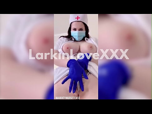 Slutty Nurse Teases with Her Huge Tits and Pretty Pussy