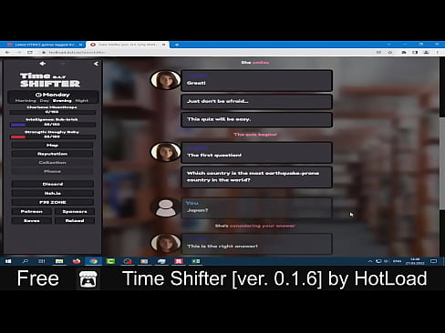 Time Shifter ( itchio  Free) Visual Novel