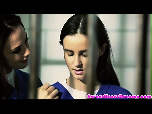 Busty jail sappho scissorfucking inmate babe
