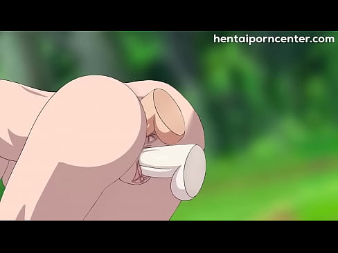 Naruto's wife fucks two fake cocks  Naruto's wife fucks two fake cocks