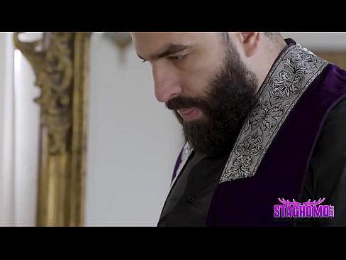 Priest with HUGE dick fucks beginner!  Priest with HUGE dick fucks beginner!