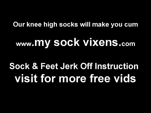 I heard you have a little thing for girls in knee highs JOI