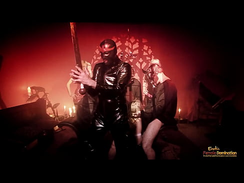 These latex outfit wearing girls did not have an idea of what is about to happen, when they woke up in a middle of stage in a theatre. The whole place was dark and all the lights were red.
