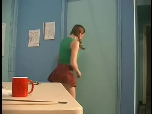 Innocent girl's a-hole banged