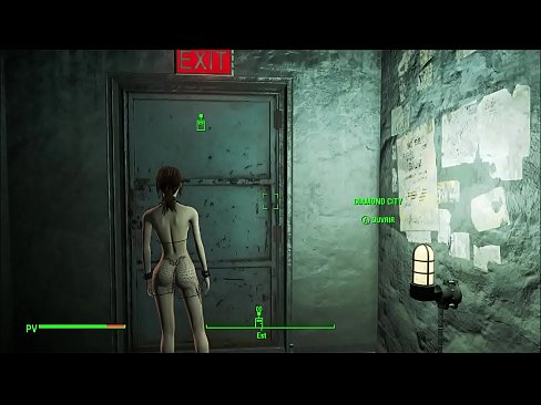 Fallout 4 Elie Fuck with Guard