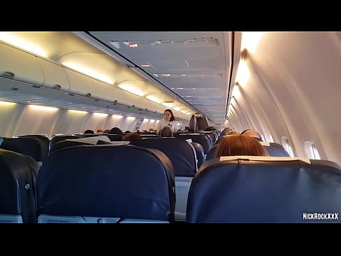 public porn video on the plane