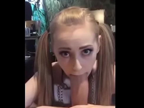 Petite Blonde Teen Gets Huge Facial from Big Cock
