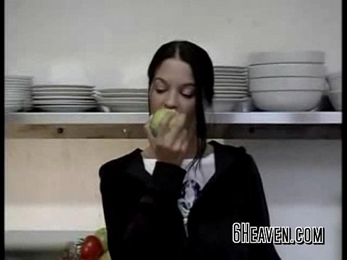 Hot German Teen fucked in the Kitchen