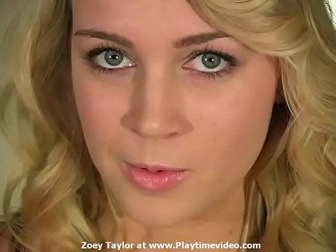 Zoey Taylor Black Panty and Nylon Stockings Jerk Off Encouragement