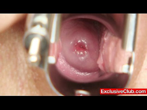 Hot babe Nikki pussy pumped during gyno exam