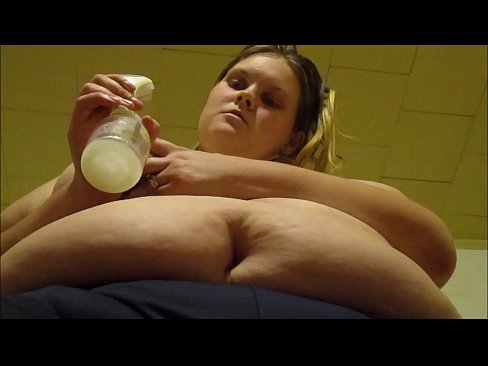 Mommy drain her huge milk fill boobs getting a bottle full of breast milk