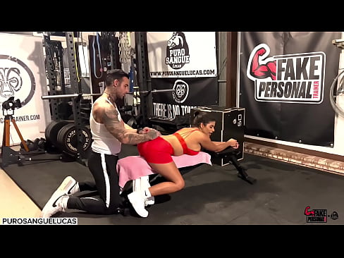 Lucas Peracchi is a Personal Training and during a hot training fucks Sheila Ortega a venezuelan latina girls with huge tits and huge ass. Lucas Peracchi fucked her so Roughly in different position and he gave her a good facial