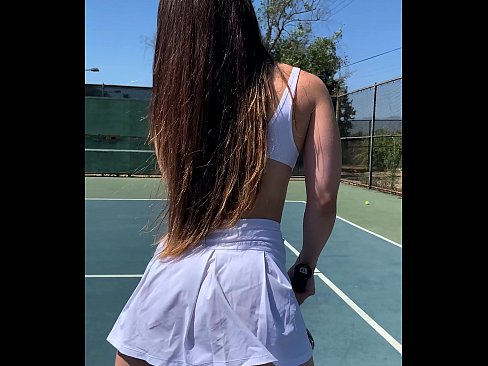 Lustful Teen Hottie Abbie Maley Getting Fucked In The Car And On Tennis Court