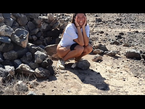 Brunette 18yo babe pee and hives oral sex in public campaigning  Brunette 18yo babe pee and hives oral sex in public campaigning