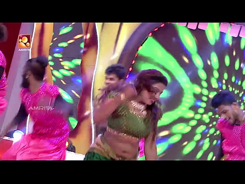 Malayalam television actress super hot dance show