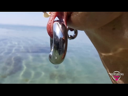 nippleringlover hot mom xtreme cunt and nipple piercings, changes big nipple rings nude at the sea  nippleringlover hot mom xtreme cunt and nipple piercings, changes big nipple rings nude at the sea
