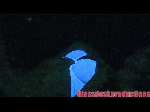 Guess who it is for all her videos , blacklight fun