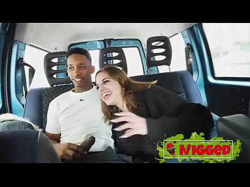 Alice Fantasy tries blowing cocks in a van before getting a good laid with Jesus!