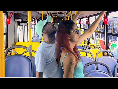 Student humped and fucked on the bus in public!
